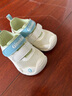 基諾浦嬰兒學(xué)步鞋 春秋款透氣網(wǎng)眼機能鞋 8-18個(gè)月男童女寶寶鞋子GB2412 白色/水晶藍 19.5 120mm 適合腳長(cháng)116-124mm 曬單實(shí)拍圖