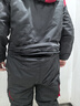 梵可梵防寒連體工作服棉服男裝套裝加厚棉衣冷庫冷鏈倉庫棉襖保暖工裝 黑色拼紅色-連體棉服 2XL /180 曬單實(shí)拍圖