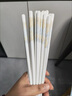 胖東來(lái)品質(zhì)陶瓷筷子景德鎮陶瓷筷子不發(fā)霉高檔防滑耐高溫筷子碗筷 陶瓷筷子 關(guān)注送飯勺一個(gè) 10雙 曬單實(shí)拍圖