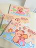 JCZS德國品牌卡皮巴拉圖畫(huà)本幼兒園專(zhuān)用加厚線(xiàn)圈A4空白畫(huà)畫(huà)本小學(xué)生一年級男孩女孩繪畫(huà)本馬克筆涂鴉畫(huà) (四本一套)50張圖畫(huà)本-卡皮巴拉a 曬單實(shí)拍圖