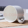 陶相惠茶杯辦公杯陶瓷杯純白骨瓷帶蓋會(huì)議杯子開會(huì)水杯定制公司LOGO刻字 曬單實(shí)拍圖