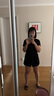 Keep跑步T恤春夏女運動上衣網(wǎng)紗速干透氣短袖健身服 經(jīng)典黑  L  曬單實拍圖