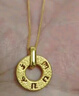 中國(guó)黃金（CHINA GOLD）黃金項(xiàng)鏈女士足金六字真言純金吊墜七夕情人節(jié)禮物送女友老婆 吊墜約1.6g+K金鏈+甄選禮盒 曬單實(shí)拍圖
