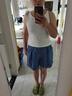 茵曼（INMAN）章若楠同款多色U領(lǐng)女裝吊帶背心內(nèi)搭打底衫2025年夏季新款上衣 白色 L 曬單實(shí)拍圖