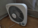 美的（Midea）電風(fēng)扇 家用臺式桌面小風(fēng)扇鴻運扇宿舍臥室節能電扇臺扇轉頁(yè)扇輕音低噪五葉風(fēng)扇 KYT25-22MW 曬單實(shí)拍圖