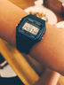 卡西歐（CASIO）學(xué)生手表 數(shù)顯樹脂表帶F-91W 鬧鐘計(jì)時(shí)秒表日期顯示 日本直郵 F-91W-1JH 曬單實(shí)拍圖