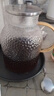 京東京造 涼水壺 高硼硅玻璃茶水分離耐熱耐高溫冷水壺泡茶杯大容量1.8L 曬單實(shí)拍圖