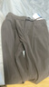 森馬（Semir）舒服褲|商場(chǎng)同款休閑褲男涼感速干直筒褲2025夏新款長(zhǎng)褲純色 黑色90001 L 曬單實(shí)拍圖