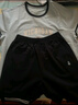暇步士（Hush Puppies）童裝男童套裝25夏大童美式休閑短袖T恤兒童運(yùn)動(dòng)短褲 淺沙灰  130  曬單實(shí)拍圖