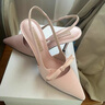 CHARLES&KEITH亮鉆鏈條腕帶尖頭高跟涼鞋女生日禮物送女友CK1-60280436 Silver銀色 37 曬單實(shí)拍圖