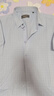 雅戈爾（YOUNGOR）短袖襯衫男裝襯工藝襯衫涼感含桑蠶絲混紡襯衫舒適干爽2025新品 藍(lán)色格子VSZS114796HBY 41 （175/96Y） 曬單實(shí)拍圖