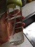 貝親親子自然實(shí)感寬口徑玻璃奶瓶適配新生嬰兒瓶身160/240ml防脹 玻璃-綠 自帶ss號奶嘴  160ml 曬單實(shí)拍圖