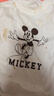 迪士尼寶寶（Disney Baby）童裝男女兒童夏季米奇卡通短袖純棉T恤時(shí)尚休閑透氣短袖夏季新款 ZD2ES039白色 110 曬單實(shí)拍圖