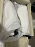 百麗明星同款小白鞋男25秋新牛皮厚底休閑板鞋D5R20CM5【預售】 米白/黑【張凌赫同款】 41 (255mm) 曬單實(shí)拍圖