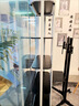 柚韻精品展柜陳列柜辦公室輕奢置物柜產(chǎn)品展示柜多功能落地文件展示架 黑色板+白架 長(zhǎng)100寬35高200CM 曬單實(shí)拍圖