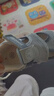 婧麒（JOYNCLEON）嬰兒涼鞋寶寶學(xué)步鞋軟底防滑網(wǎng)面單鞋透氣男女寶網(wǎng)鞋嬰兒機(jī)能鞋 藍(lán)色 19 碼(內(nèi)長14cm腳長13.5cm) 曬單實(shí)拍圖