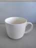 純白色陶瓷杯子馬克杯大容量家用辦公室簡(jiǎn)約泡茶杯男生喝水杯酒店 1號馬克杯【2個(gè)裝】 曬單實(shí)拍圖