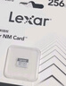 雷克沙（Lexar）256GB NM存儲卡（NM CARD）華為榮耀手機(jī)平板內(nèi)存卡 適配Mate/nova/P多系列 暢快拍攝存儲 曬單實(shí)拍圖