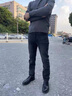 CAIDEN KETCH品牌男裝牛仔褲男士2025秋冬季韓版直筒休閑褲長(zhǎng)絨棉耐磨直筒褲子 高檔藍(lán)黑色 【現(xiàn)貨速達(dá)】 32 曬單實(shí)拍圖