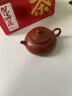 四季林李全手工大紅袍寒江壺潮州朱泥手拉壺三杯沖茶罐茶壺工夫家用泡茶壺 寒江壺110cc 曬單實(shí)拍圖