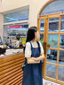 SNYDER WEAR兩件/套裝甜美學(xué)院風(fēng)復(fù)古減齡牛仔背帶連衣裙女學(xué)生+立領(lǐng)短袖襯衫 【套裝】牛仔背帶裙+立領(lǐng)襯衫 S 曬單實(shí)拍圖