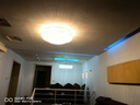 思洛迪 客廳燈LED吸頂燈 歐式水晶燈圓形餐廳臥室燈具燈飾 直徑80 高26二層配三色LED遙控器 曬單實(shí)拍圖