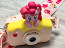 MY LITTLE PONY小馬寶莉兒童相機拍照錄像ccd相機男女孩3歲6-10歲玩具六一兒童節(jié)生日禮物A01粉色 曬單實拍圖