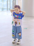 G.DUCKKIDS哪吒衣服男童夏季套裝哪吒兒童服裝男寶寶短袖運(yùn)動(dòng)服夏裝中小童裝 紅色 120 尺碼5~6歲【110-120cm】 曬單實(shí)拍圖