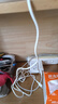 OLPAY有線耳機(jī)久戴不痛電腦耳機(jī)麥克風(fēng)二合一有線耳機(jī)電腦不入耳式臺式筆記本有帶麥久戴不痛夾耳掛耳式 3.5mm接口1.2米白色丨久戴不痛 曬單實(shí)拍圖