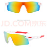 LOVECRAFT兒童9725騎行鏡-白框綠片6-14歲戶外運(yùn)動(dòng)護(hù)目鏡防曬防紫外線 曬單實(shí)拍圖