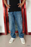 Levi's李維斯25年秋冬新款美式男士565寬松直筒休閑牛仔長褲A5756 中藍 32 (32) 曬單實拍圖