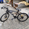 WELLCLS公路自行車成人彎把入門級單車變速死飛騎行公路賽破風男女士學生 【曜石黑】30刀輻條輪 26寸【適合165-185cm】 24速 曬單實拍圖
