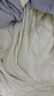 宜家（IKEA）HUNDBAR胡恩巴爾夏涼被空調(diào)被床上用品臥室 涼被淡灰色200x230cm 曬單實(shí)拍圖