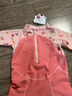 迪卡儂兒童泳衣女童連體海邊沙灘服游泳速干7-8歲4466096 曬單實拍圖