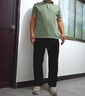 Levi's李維斯25年秋冬新款男士美式505標準直筒潮流休閑牛仔長褲 亞光黑 34 (32) 曬單實拍圖