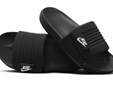 耐克（NIKE）官方OFFCOURT ADJUST男拖鞋秋季魔術(shù)貼一字拖室內(nèi)DQ9624 001黑/白色/黑 40 曬單實(shí)拍圖