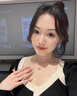 Cindy Kelly999銀女項(xiàng)鏈輕奢高級(jí)實(shí)用鎖骨鏈走心生日七夕情人節(jié)禮物送女友 玫瑰金-閃耀白【送老婆女友實(shí)用高檔】 曬單實(shí)拍圖