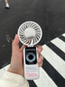 KOGER冰敷制冷空調扇家用手持小風(fēng)扇長(cháng)續航客廳高速渦輪冷氣扇戶(hù)外小空調便攜式冷風(fēng)機強力制冷電風(fēng)扇 N106暮雪白【3600mAh】 曬單實(shí)拍圖