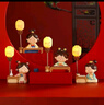 赟婭西安文創(chuàng)紀(jì)念品古風(fēng)唐仕女小夜燈擺件辦公室桌面裝飾品元宵節(jié)禮物 琴棋書畫4件套【禮盒裝】 曬單實(shí)拍圖