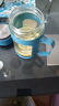 玻璃水杯商務(wù)杯大容量男女生帶蓋泡茶飲水禮品杯家用把手杯 藍(lán)色 500ml 1只 曬單實(shí)拍圖