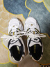 adidas ADISTAR CUSHION網(wǎng)面透氣貼合老爹鞋男女阿迪達斯三葉草   白/一號黑/金   41 曬單實(shí)拍圖