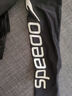 速比濤（Speedo）泳衣女噪點(diǎn)系列修身防曬抗氯溫泉度假長(cháng)袖保暖連體泳衣 黑色 34 曬單實(shí)拍圖