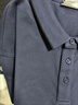 杰克·瓊斯（JACK&JONES）25年polo衫男夏季無憂搭撞色羅紋翻領商務刺繡logo男士短袖POLO衫 黑色E40 L 曬單實拍圖