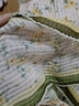 俞兆林棉麻大方巾女春秋絲巾韓版包頭巾百搭圍巾夏季防曬披肩薄款90×90 黃粉 曬單實拍圖