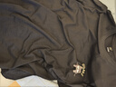 名創(chuàng)優(yōu)品（MINISO）短袖男純棉休閑寬松夏季圓領(lǐng)百搭青少年潮流半袖t恤 黑 M 曬單實拍圖