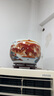 景鑫景德鎮陶瓷器鴻運當頭聚寶盆家居客廳玄關(guān)裝飾品辦公室桌面大擺件 （高22cm）鴻運當頭+配底座 曬單實(shí)拍圖