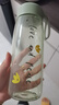 富光塑料茶杯水杯可愛ins風(fēng)學(xué)生便攜創(chuàng)意帶蓋杯子耐摔夏天簡約太空杯 曬單實(shí)拍圖