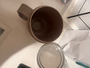 科羅恩（CNCROWN）飯盒輕食便當盒微波爐加熱上班族餐盒減脂沙拉盒沙拉碗外帶 典雅灰+灰色燕麥杯 1700ml 曬單實拍圖