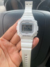 卡西歐（CASIO）手表運動(dòng)經(jīng)典復古方塊小方表學(xué)生F108WHC-7B 7A 1A 4A 2A 電子表 F-108WHC-7B全白色 【附加貼膜】 曬單實(shí)拍圖