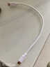 艾瑩者雙頭Type-C數(shù)據(jù)線充電寶短線PD快充雙USB-C轉(zhuǎn)接線公對公適用華為榮耀小米vivo手機(jī)反向CtoC充電線 雙Type-CPD快充【0.25米】6A快充 1條裝 曬單實(shí)拍圖
